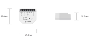 CS-T35-R100-WM RELAIS INTELLIGENT WI-FI VIA APP MOBILE – vue 4