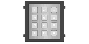Interphone module keypad IP65 / IK07 12 boutons – vue 2