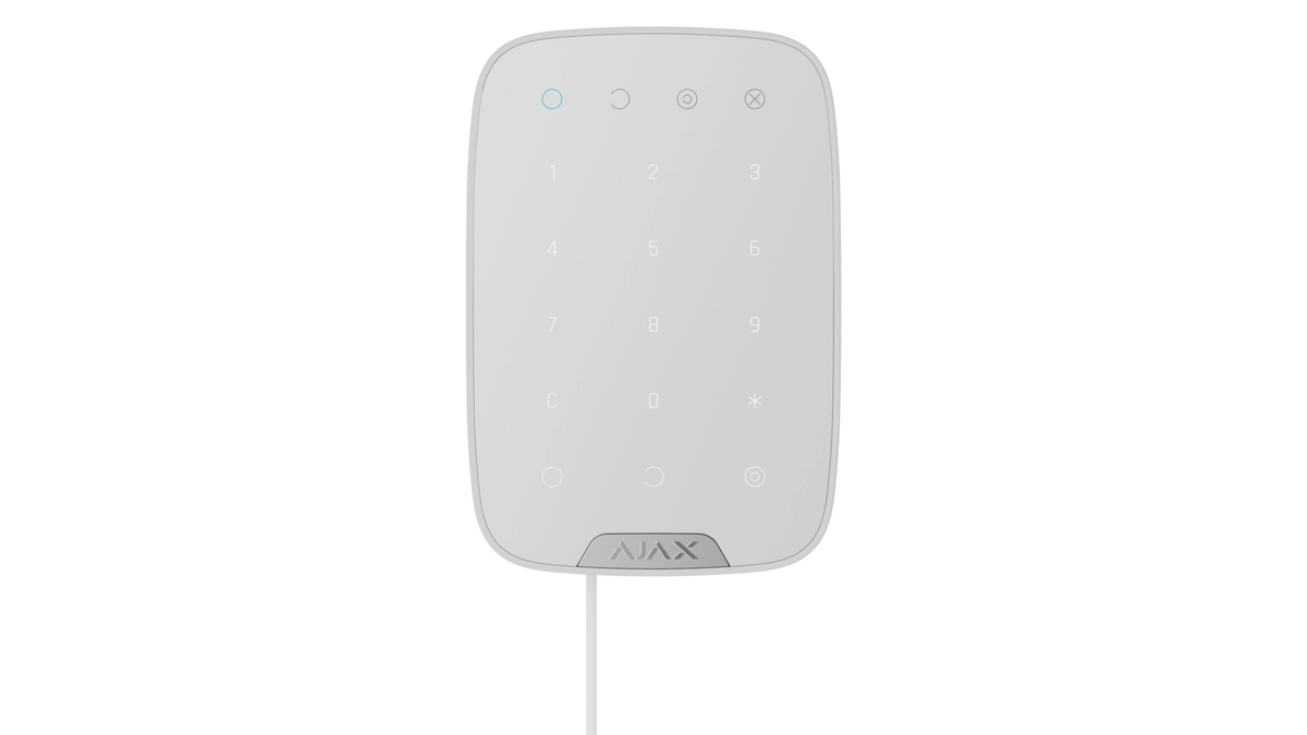 Équipement de contrôle d'accès clavier tactile bidirectionnel fibra blanc