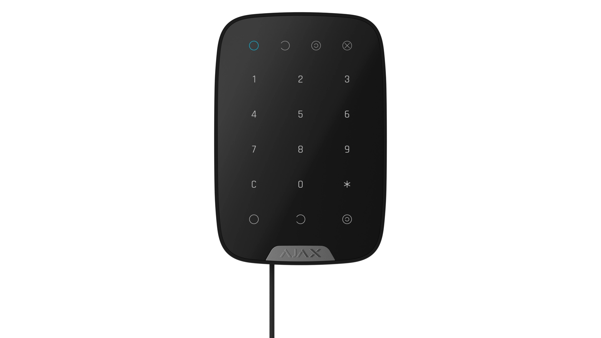 KEYPAD FIBRA (B) CLAVIER TACTILE BIDIRECTIONNEL FIBRA NOIR – 30865.12.BL1