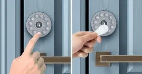 Serrure connectée kit serrure connectée passerelle domotique clavier – vue 5