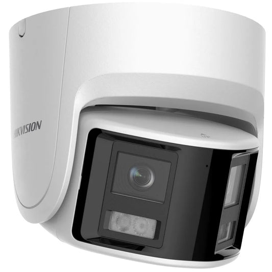 DS-2CD2347G2P-LSU/SL(2.8mm)(C) Colorvu CAM IP TURRET 180 4MP 130dB IP67 LIVE GUARD