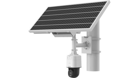 DS-2XS3Q47G1-LDH/4G/C18S40(4mm) CAMÉRA 4MP KIT ALIM SOLAIRE IP65 WHITE LIGHT 30M