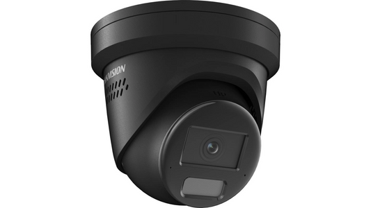 DS-2CD2346G2H-IS2U/SL(2.8mm)/ BLACK CAMÉRA TURRET 4MP ACUSENSE STROBE LIGHT IP67
