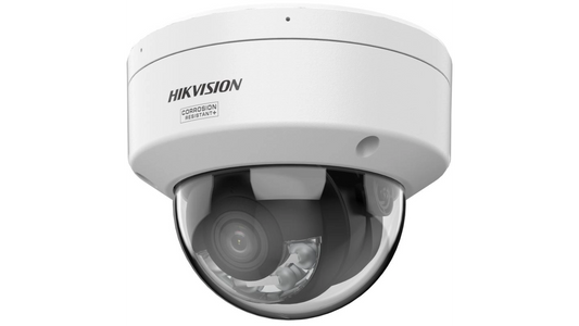 DS-2CD3186G3-LISUY(2.8mm)(eF) COMPTAGE CAMÉRA DOME 8MP FIXE DARKFIGHTER IR BLANC IK10