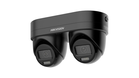 Caméra de vidéosurveillance Dôme 4MP, noire