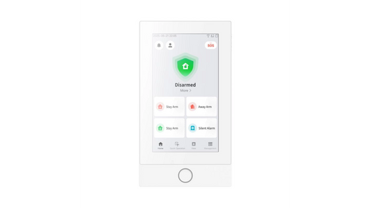 Équipement de contrôle d'accès keypad 7' tactile bus WIFI grade 2