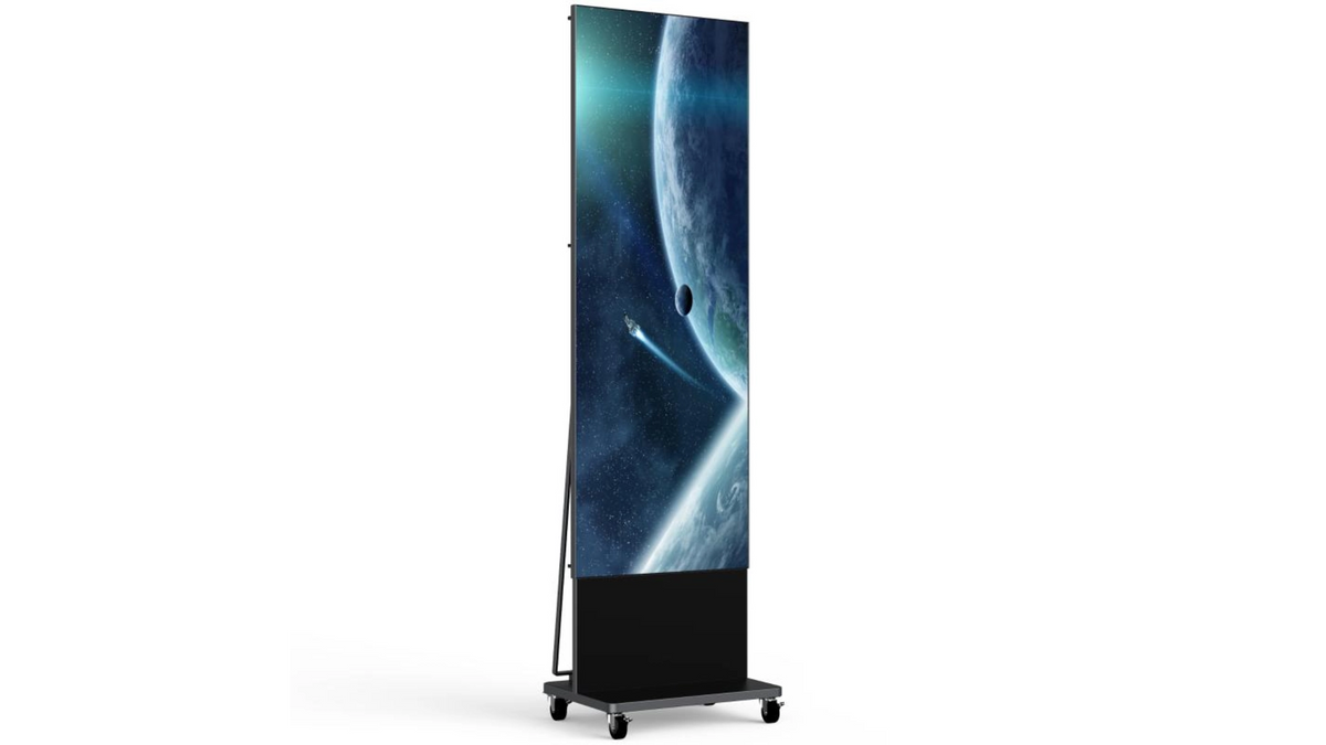 Écran d'affichage dynamique affichage LED poster vertical pixel 1.25mm