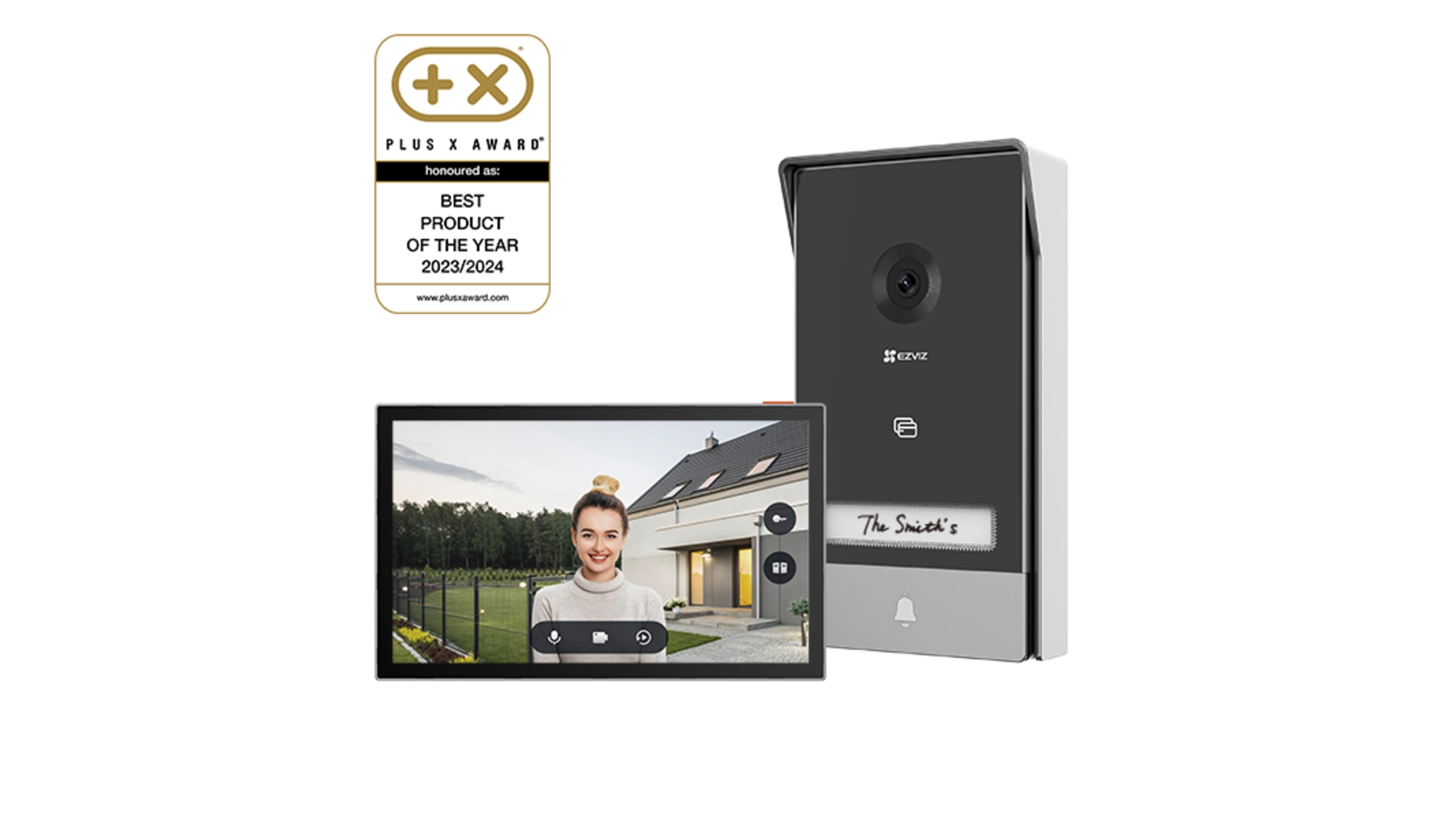 Interphone visiophone connecté vidéo WIFI 3K / 5MP IP65