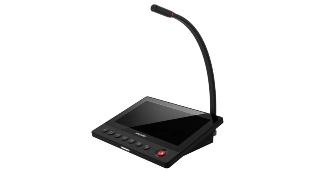 Système de sonorisation micro avec écran couleur ips 7' IP LAN USB type-c