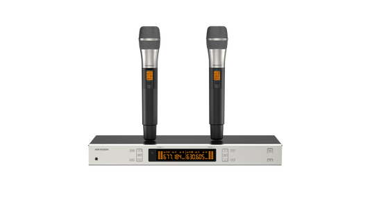 Système de sonorisation 2 micro sans fil portatif 100M uhf