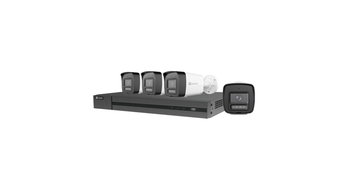 CS-BN4884-A2E50 KIT VIDEO NVR 8 VOIES POE + 4 BULLET 4K + 2TB HDD
