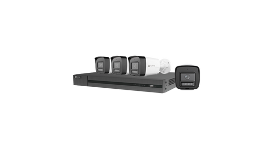CS-BN4884-A2E50 KIT VIDÉO NVR 8 VOIES POE + 4 BULLET 4K + 2TB HDD