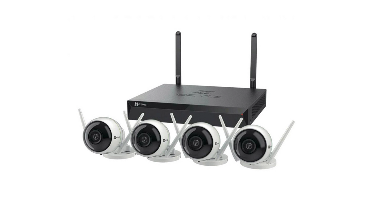 Caméra de vidéosurveillance kit vidéo WIFI NVR X5S + 4 caméras H3C 4MP