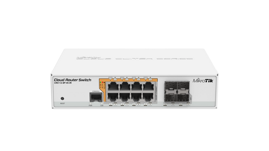 CRS112-8P-4S-IN SWITCH 10  POE 4 SFP