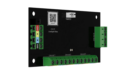 Équipement informatique module permettant de diviser une ligne fibra en qu
