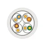 CABLE Cat6A U/FTP 4P LSZH 500m DCA CABLE DE COULEUR BLANCHE – vue 2