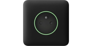 Équipement d'alarme sidecover noir pour la prise outletcore type E – vue 2