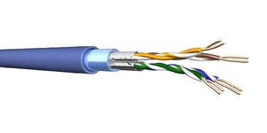 CABLE Cat6A F/FTP 4P LSZH 500m DCA COULEUR BLEU – vue 2