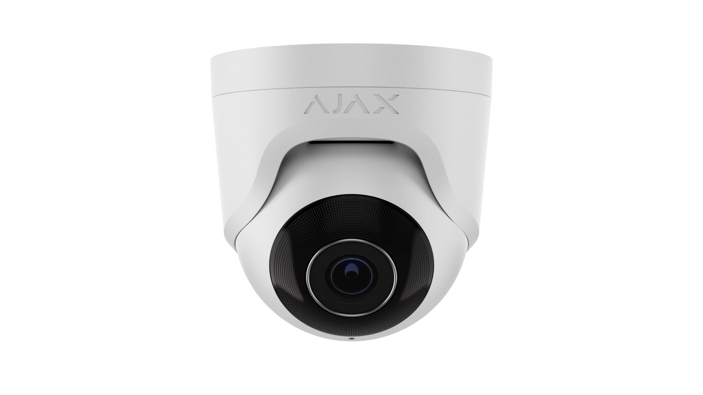 TURRET 5-4 (W) DOME IP BLANC 5MP OBJ 4MM IR35M IP65