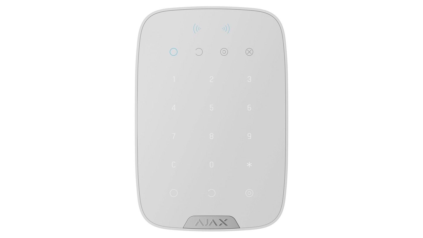 KEYPAD PLUS S (W) NFA2P CLAVIER RADIO TACTILE + LECTEUR DE PROXIMITE RFID