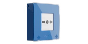 Équipement informatique declencheur manuel bleu – vue 3