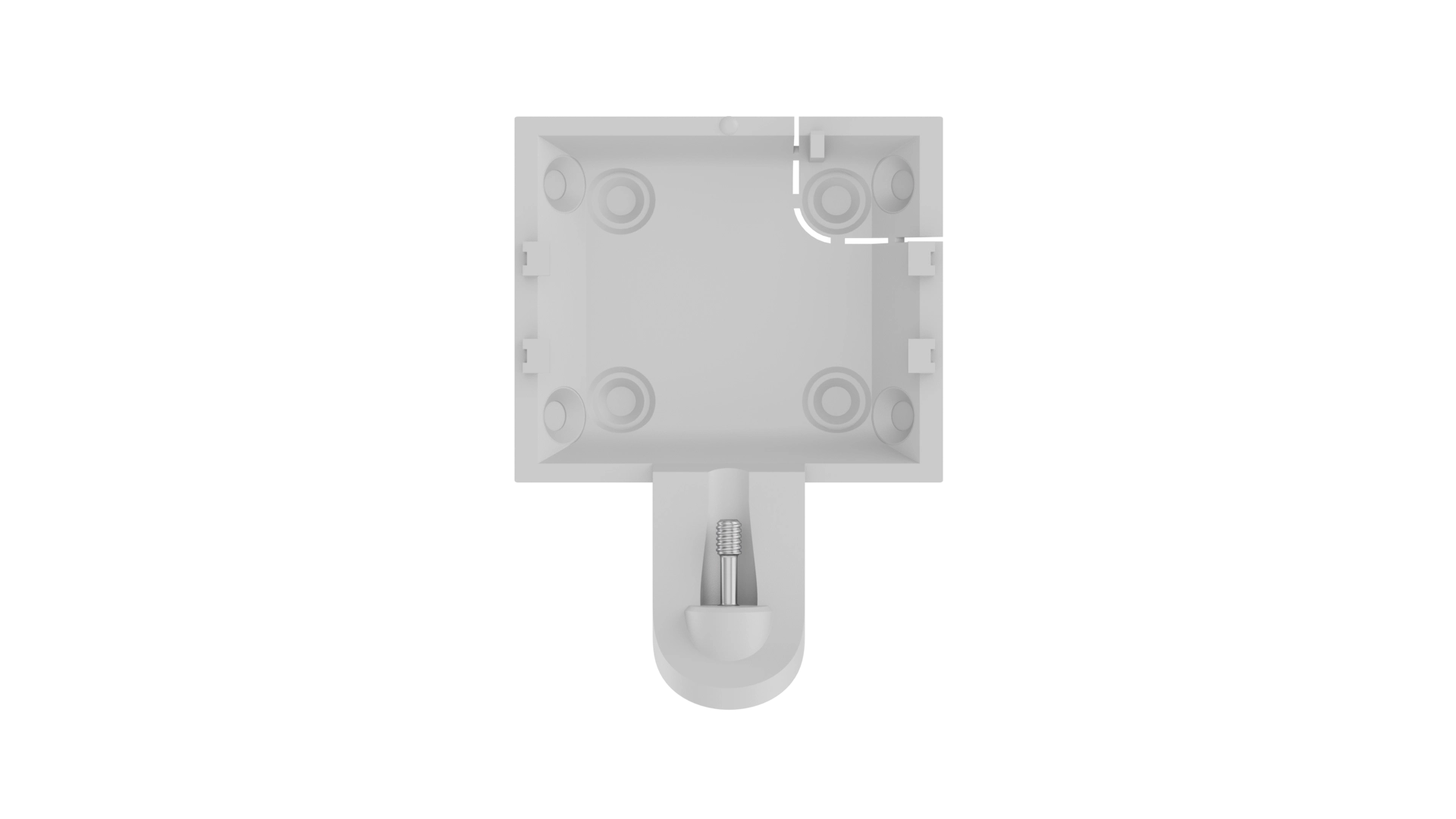 Détecteur d'alarme support de remplacement mural pour motionprotect S