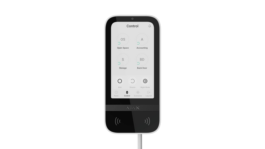 KEYPAD TOUCHSCREEN FIBRA W CLAVIER ECRAN TACTILE + LECTEUR DE PROXIMITE - BLA