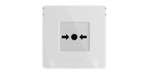 Équipement informatique declencheur manuel blanc ajax – vue 2