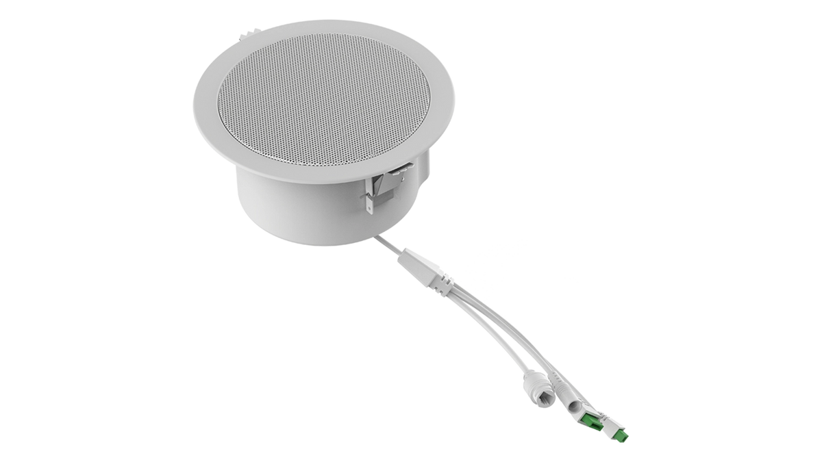 Système de sonorisation haut parleur plafond 10W poe+ SIP