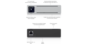 Accessoire pour caméra de vidéosurveillance boitier unifi protect ai key – vue 3