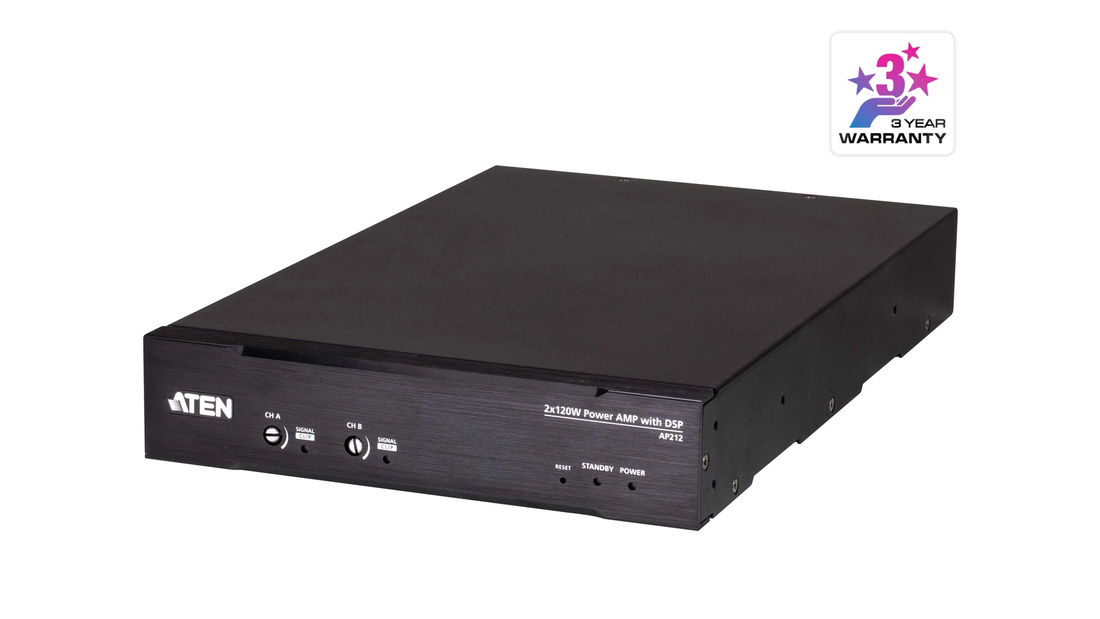 Système de sonorisation amplificateur 2 x 120W avec dsp