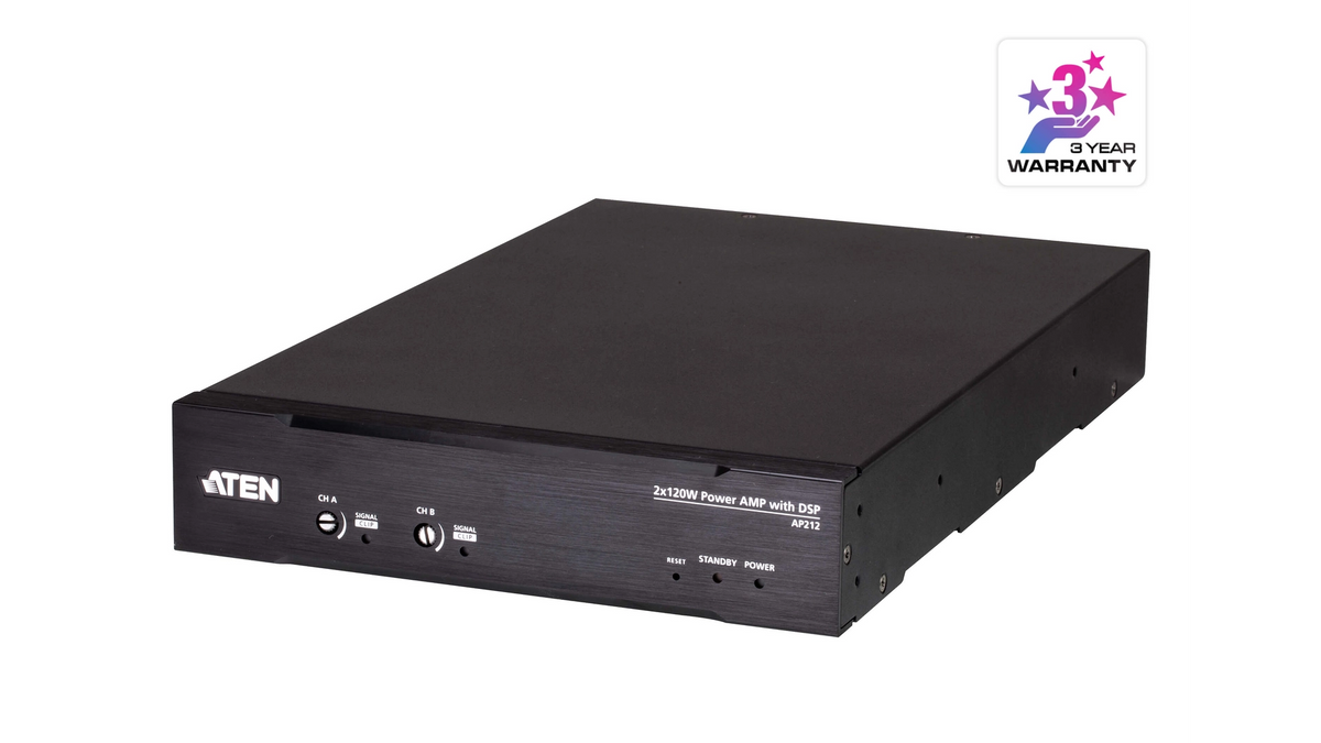 Système de sonorisation amplificateur 2 x 120W avec dsp
