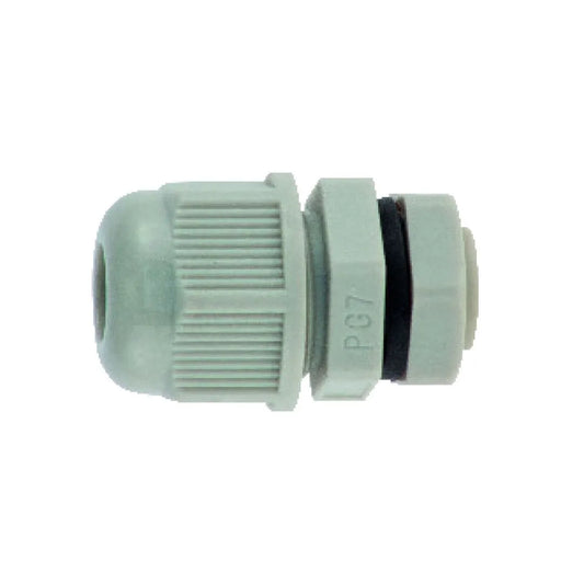 Serrure connectée presse etoupe gris PG7 (M12)