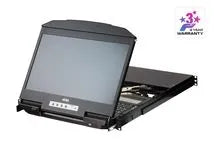 Commutateur KVM commut KVM lcd 4 ports hdmi/usb – vue 2
