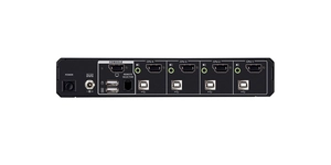 COMMUT KVM SECURISE 4PORTS USB HDMI /DP CONFORME NORME PSD PPv4.0 – vue 4