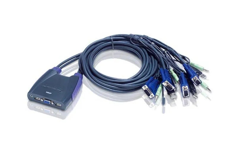 Commutateur KVM commut KVM USB vga 4 ports audio