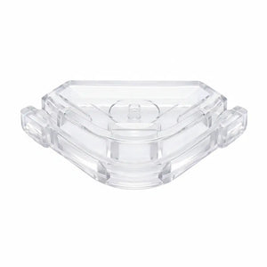 Passe-câble d’angle transparent
