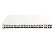 48 PORTS POE/POE+ +4 COMBO GE/SFP BUDGET POE 370w 1 AN DE LICENCE OFFERT NUCLIAS CLOUD – DBS-2000-52MP – vue 2