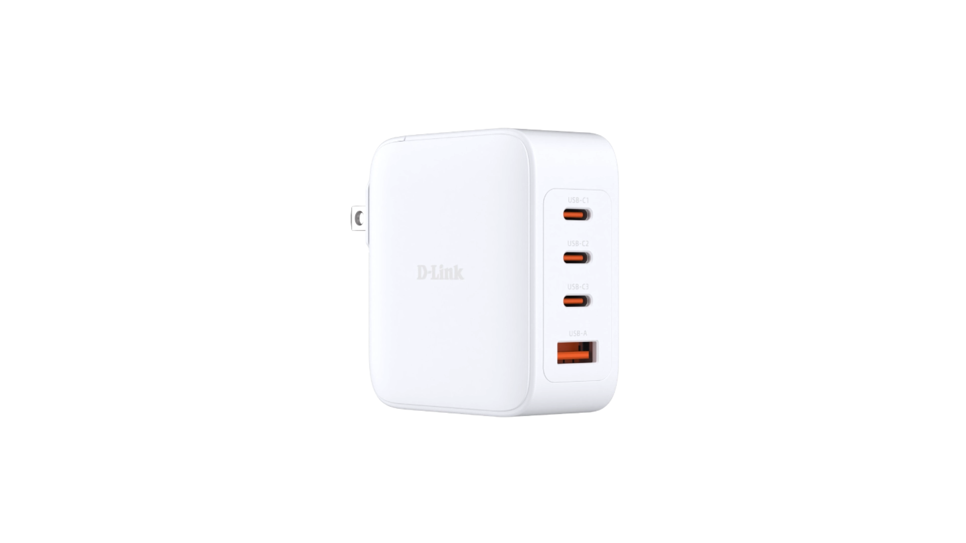 Chargeur GaN 100W - 3 ports USB-C 1 port USB-A Charge simultanee de 3 equipements - Charge rapide