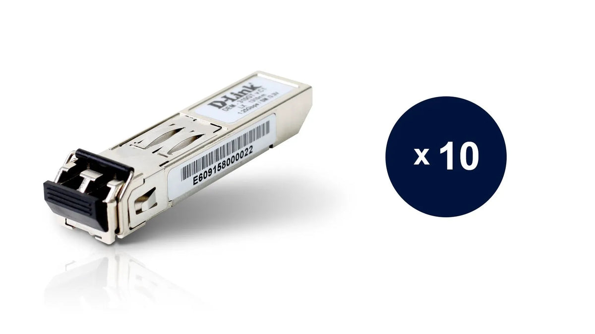 Module optique SFP pack de 10 x DEM-310GT