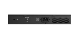 SWITCH 8 PORTS GIGA POE+ BUDGET 125 W 1 PORT GIGA & 1 PORT SFP - METALLIQUE – vue 4