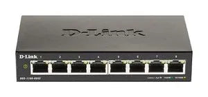 COMMUTATEUR 8 PORTS RJ45 GIGA SMAR SMART / VLAN / QOS / FANLESS / GREEN – vue 2