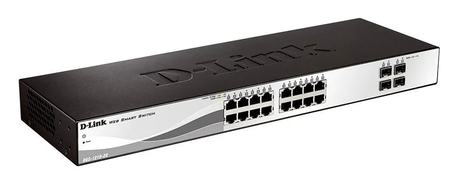 SWITCH 16X10/100/1000 + 4 SFP