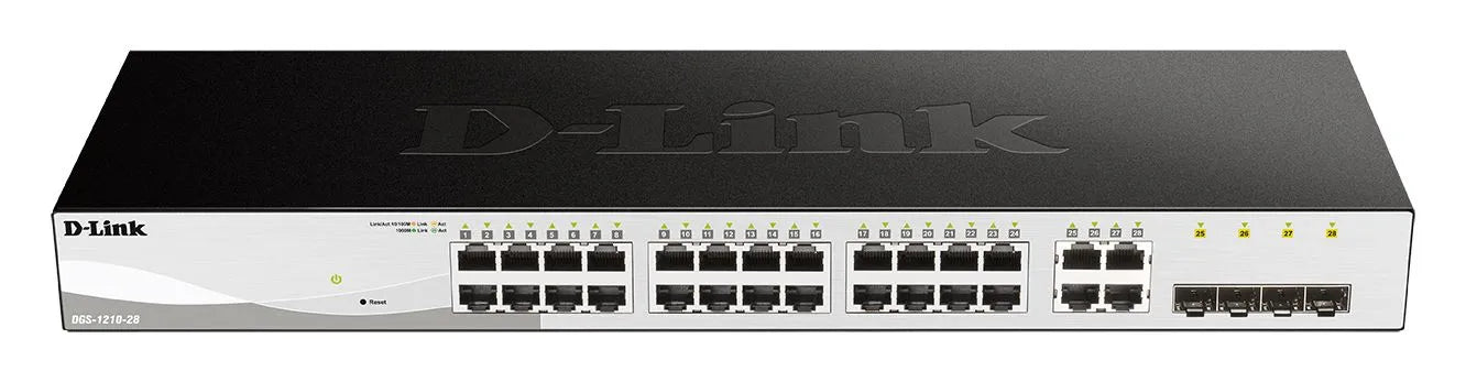 SWITCH 24X10/100/1000 + 4 SFP SMART III