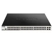 SWITCH L2+ 48 PORTS GIGA POE/POE+ + 4 PORTS SFP BUDGET POE 370W – vue 2