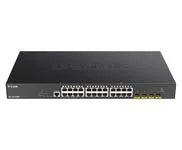 24 PORTS GIGA POE + 4 X 10G SFP+ BUDGET POE 370w – vue 2
