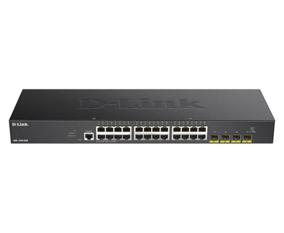 24 PORTS GIGA + 4 X 10G SFP+