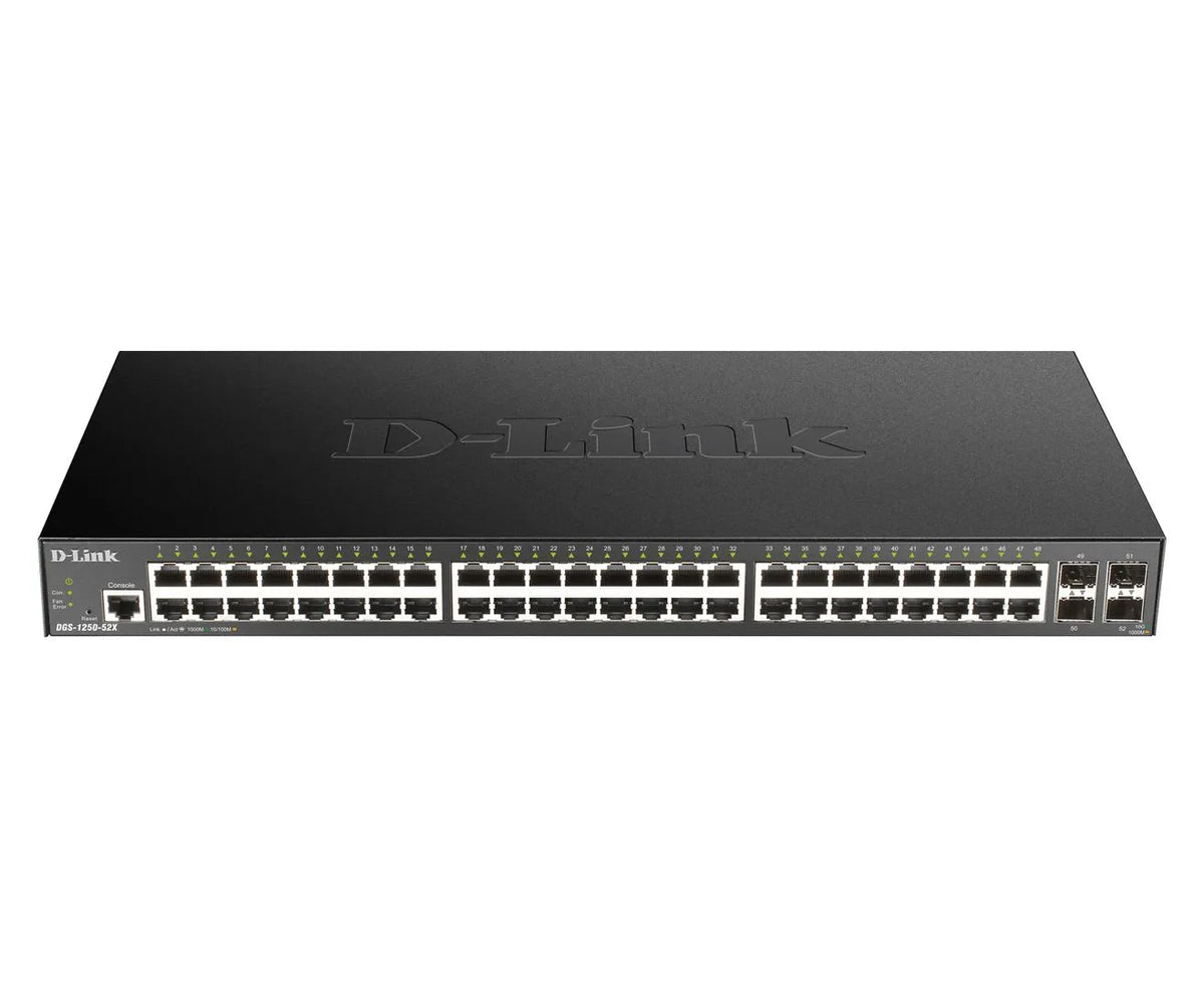 48 PORTS GIGA + 4 X 10G SFP+