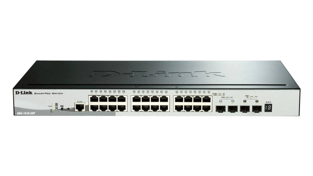 SWITCH 24 PORTS GIGA POE+ 2SFP + 2SFP+ BUDGET POE GLOBAL 193w